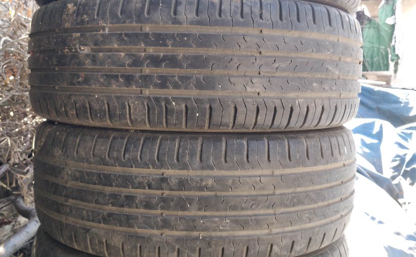 İKİNCİ EL ÇIKMA LASTİK AZ KULLANILMIŞ 195/55R16 TAKSİ LASTİK